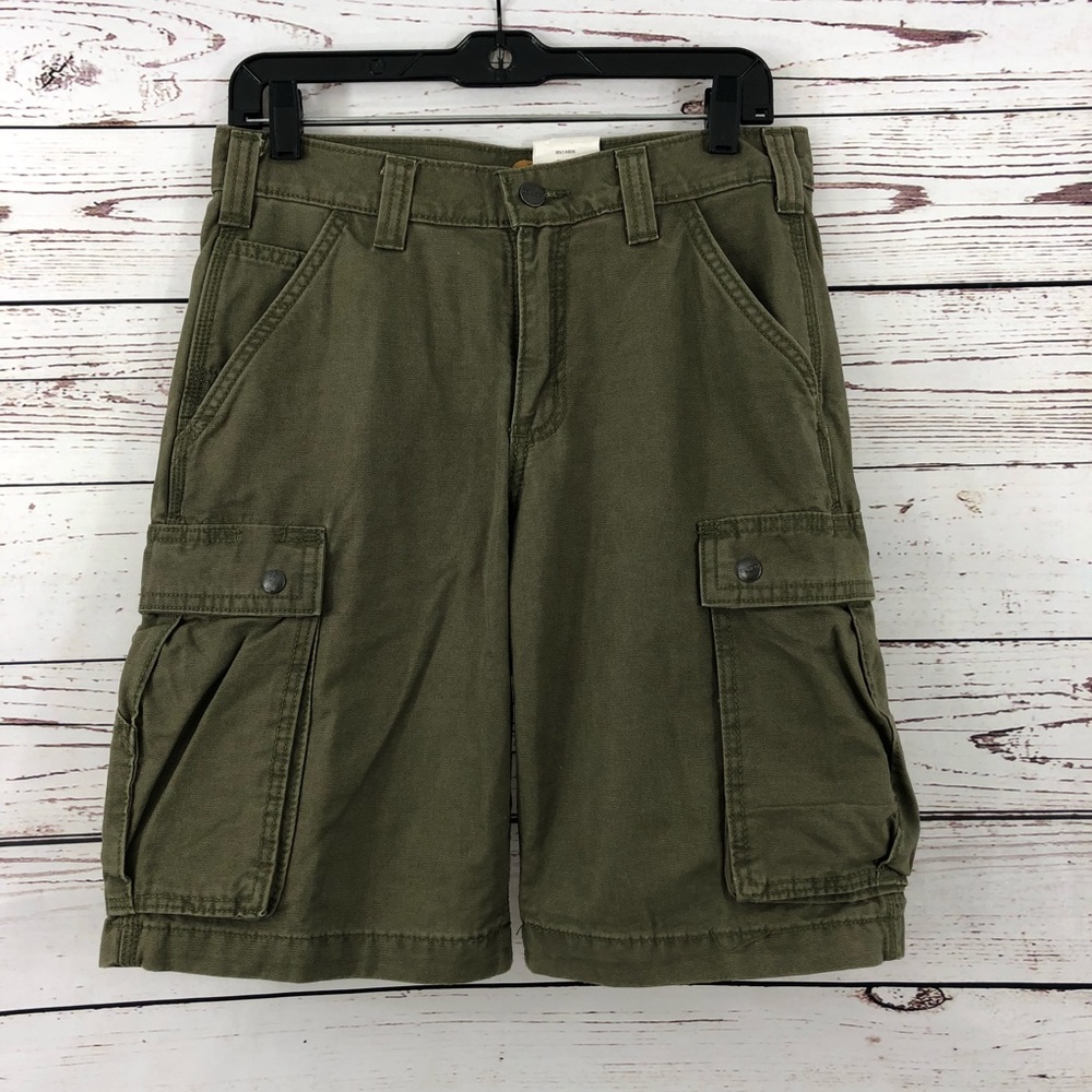 NWT CARHARTT Khaki Men's Shorts Sz 29